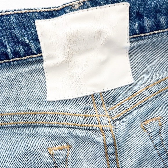 Mother Superior The Sinner Straight Leg Jeans Ice Cream You Scream Light Wash - Picture 6 of 9